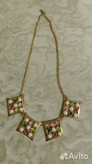 Ожерелье,бусы,брошь,браслет