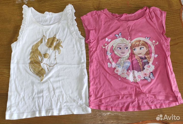 Вещи пакетом на девочку 104 см