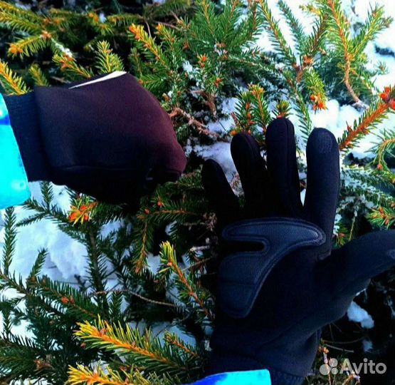 Перчатки Nike Drill на флисе