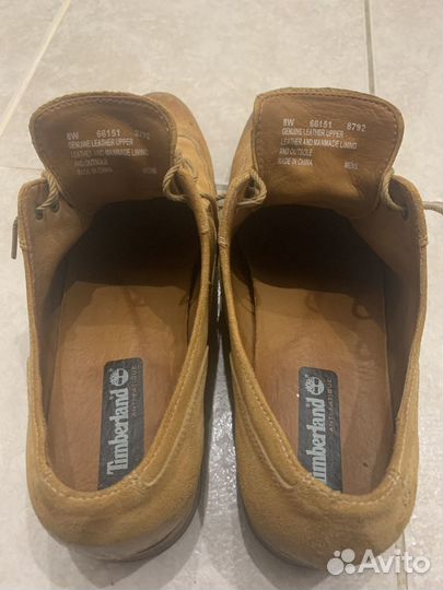 Туфли(ботинки) Timberland, размер 8w(42), кожа