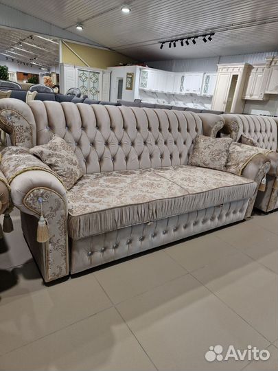 Диван прямой в комплекте Даллас-3