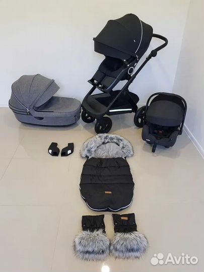 Коляска Stokke trailz 3 в 1