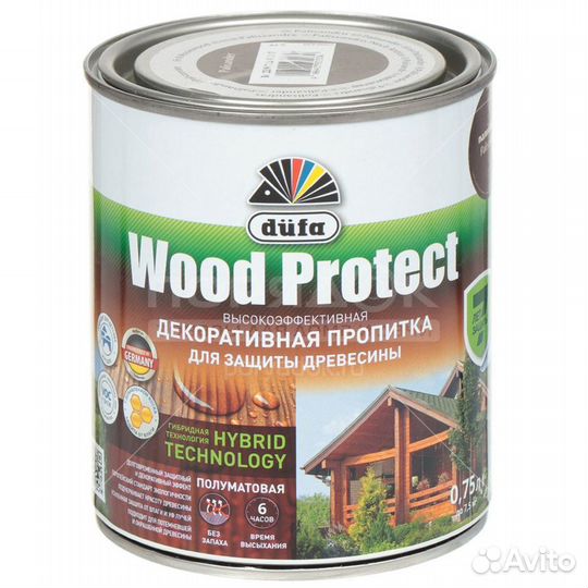Пропитка Dufa wood protect 0.75л