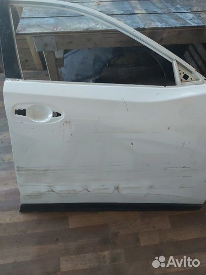 Двери передние на Nissan Qashqai