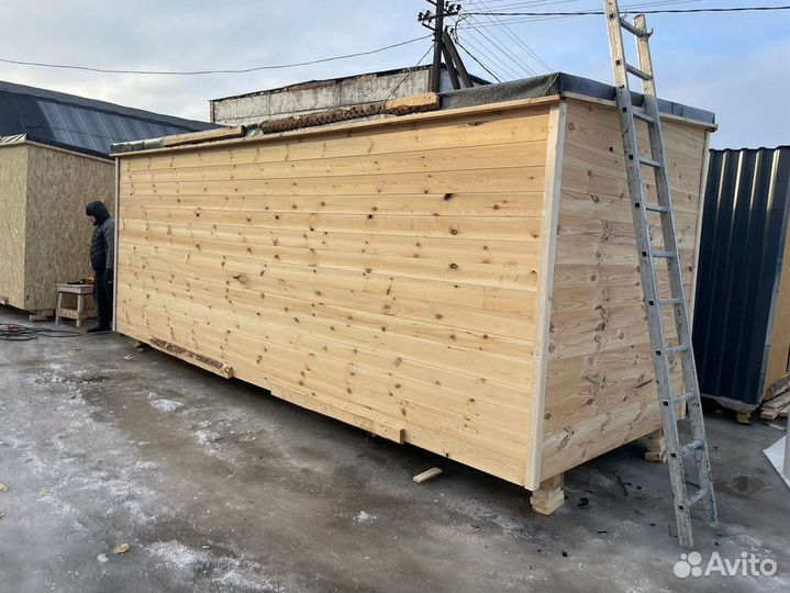 Хозблок 6х2.4 деревянный