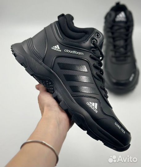 Ботинки Adidas с мехом (Арт.28297)