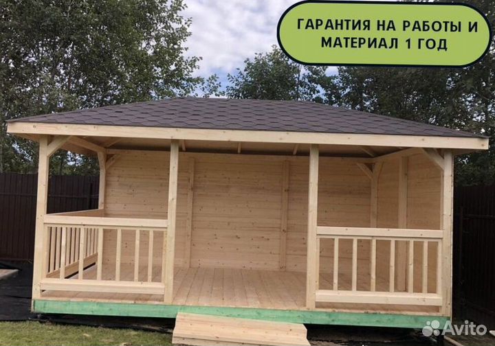 Летняя беседка