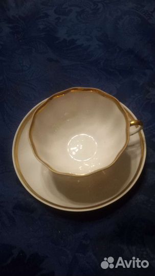 Чашка с блюдцем Дулево