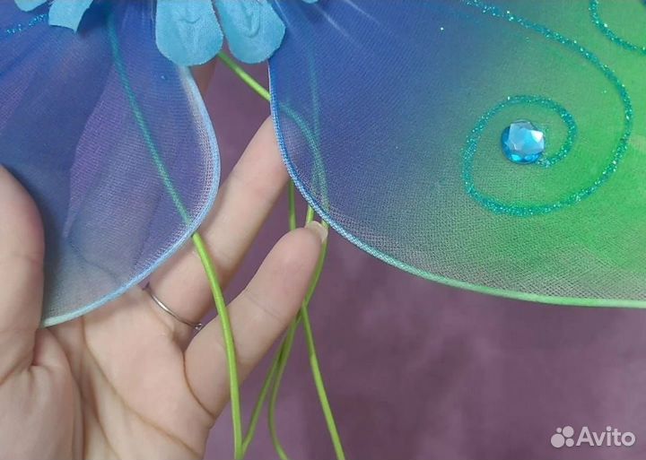 Крылья бабочки для девочки