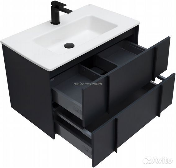 Allen Brau Reality 1.32005.AM Тумба с раковиной, антрацит матовый