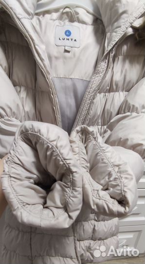 Пуховик для девочки Luhta (Финляндия) р. 134