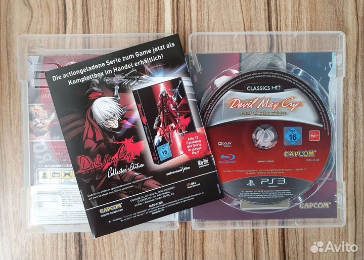 PS3 Devil May Cry HD Collection. Лицензия