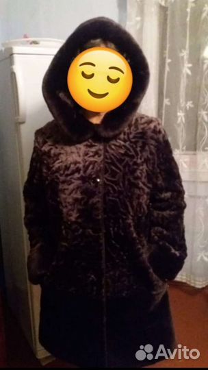 Шуба мутоновая новая