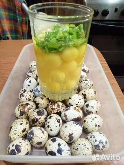 Яйцо перепелинное