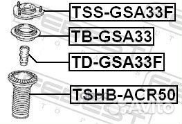 Опора амортизатора TSS-GSA33F TSS-GSA33F Febest