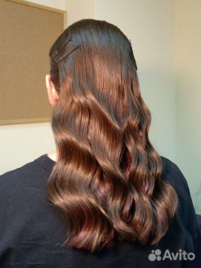 Модель на причёску