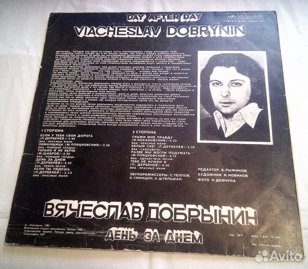 В. Добрынин - День за днём - 1981 г