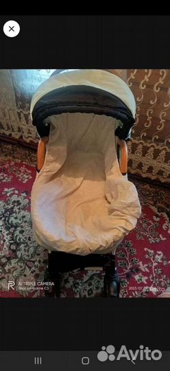 Коляска 2 в 1 эко кожа
