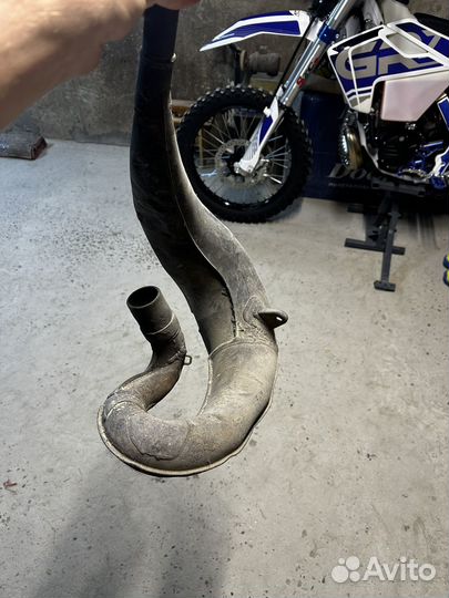 Резонатор honda CR250