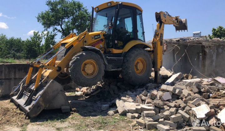 Демонтажные работы. Снос домов