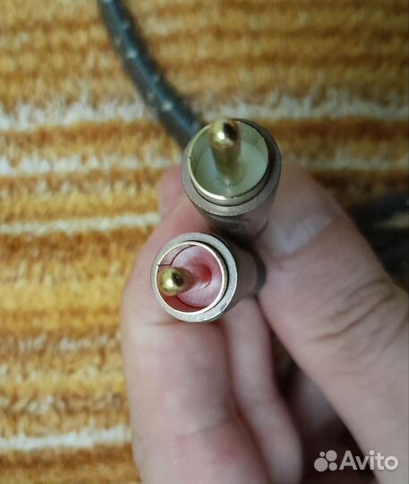 Межблочный кабель hama 2 rca - 2rca 0.75 m