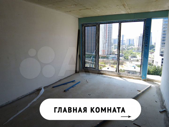 Квартира-студия, 30,5 м² (Грузия)