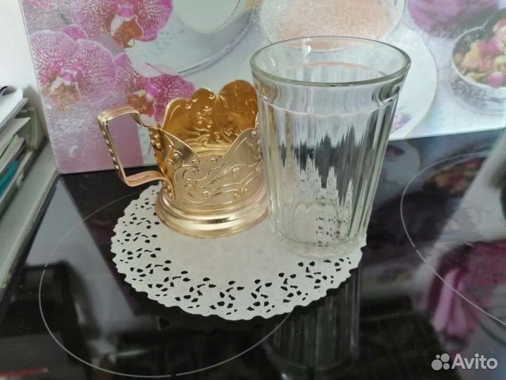 Подстаканник + стакан