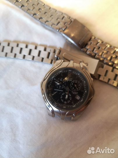 Титановый ремешок для часов citizen