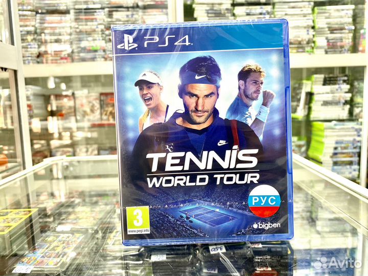 Tennis World Tour игра на ps 4