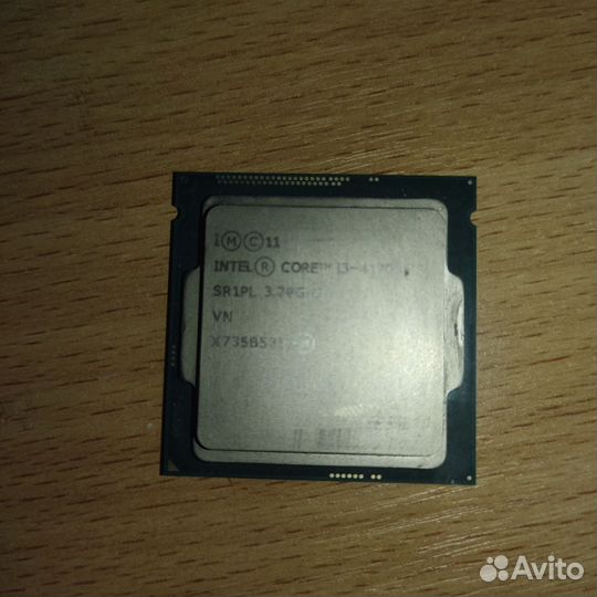 Процессор intel core i3 4170