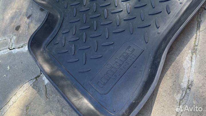 Автомобильные коврики резиновые Hyundai Accent