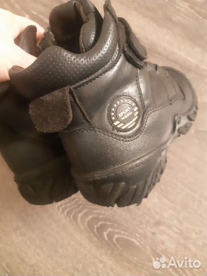 Ботинки детские кожаные 29 размер