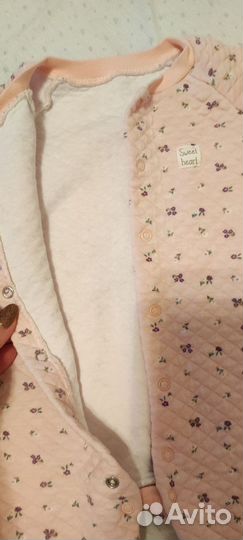 Теплый комбинезон 74-80