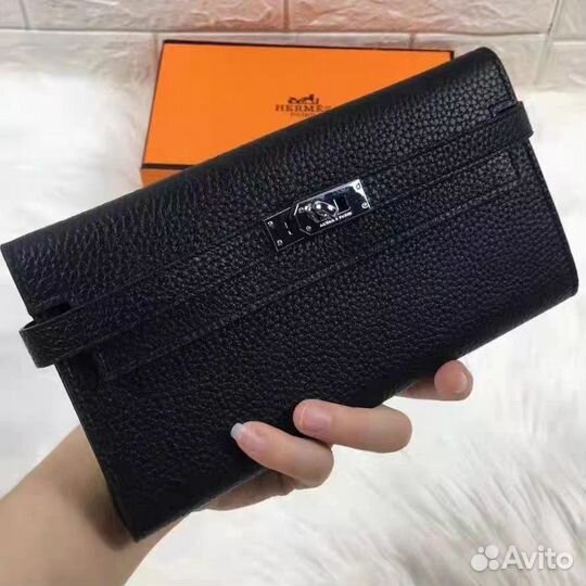 Сумка кошелек Hermes Kelly woc to go