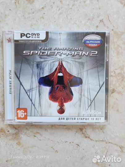 Диск The Amazing Spider Man 2 PC