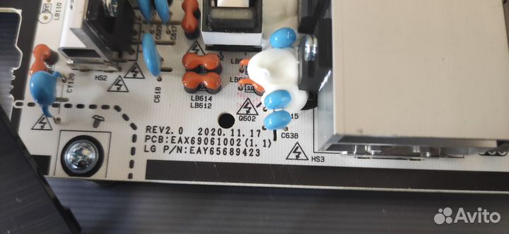 LG oled65B2RLA в разбор