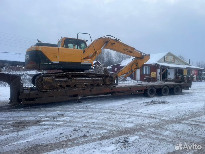 Грузоперевозки тралом спецтехники и оборудования