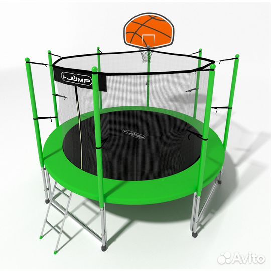 Батут I-jump basket 6FT green