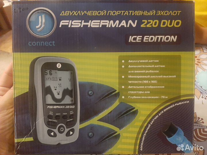 Эхолот fisherman 220 duo