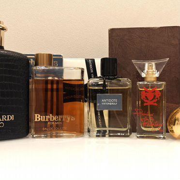 Burberrys, Trussardi, Guerlain