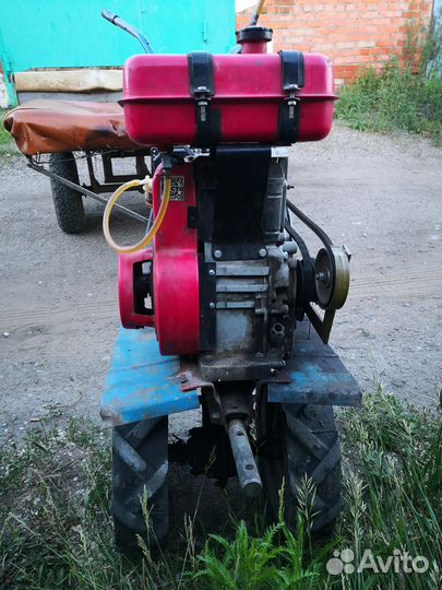 Мотоблок Нева 2М с прицепом