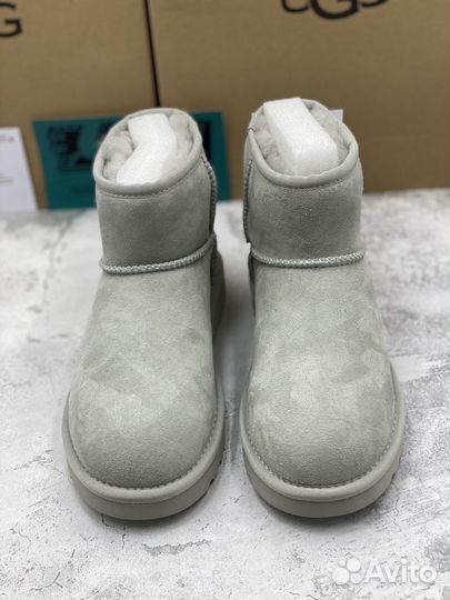 Угги/Ugg Classic Mini II Grey-Violet