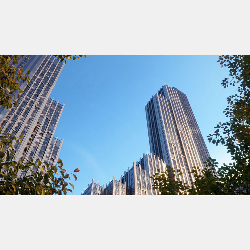 1-к. квартира, 38,5 м², 41/56 эт.