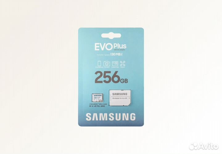 Карта памяти Samsung microsdxc 256Gb Evo Plus, Cla