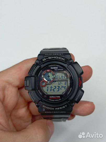Мужские наручные часы casio g shock g9300 mudman