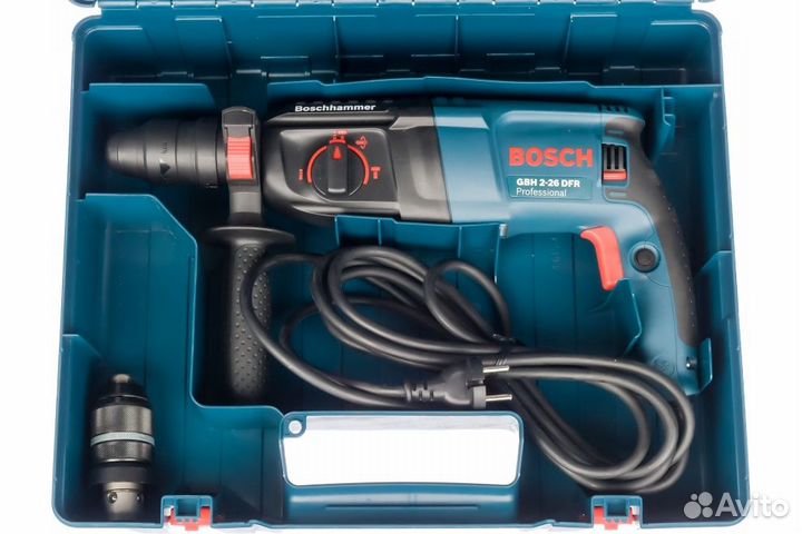 Перфоратор bosch GBH 2-26 DFR + кейс