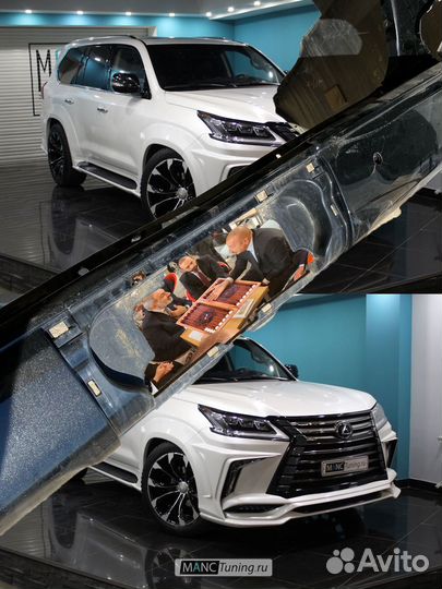 Задний бампер lexus lx570