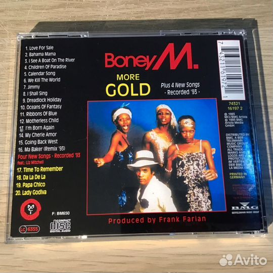 CD Boney M – More Gold - 20 Super Hits Vol. II