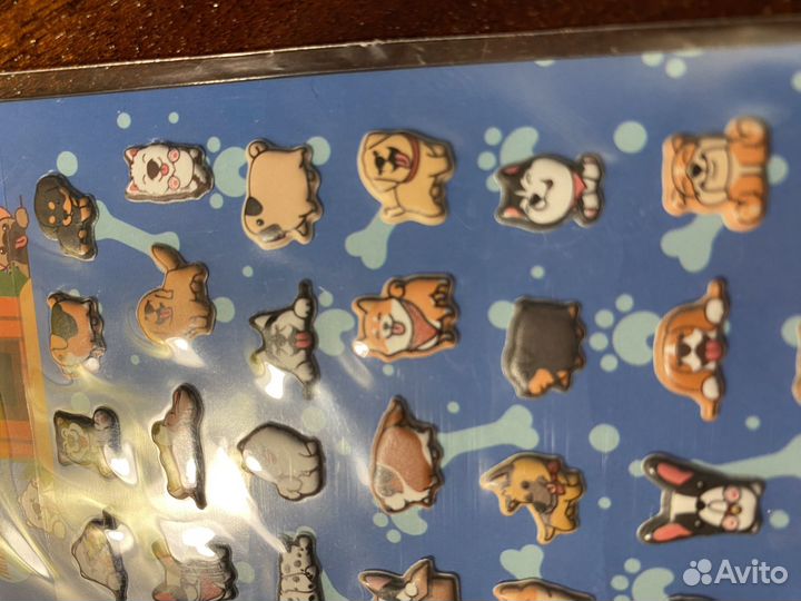 Набор милых декоративных наклеек