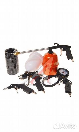 Набор пневматического инструмента 5 предметов